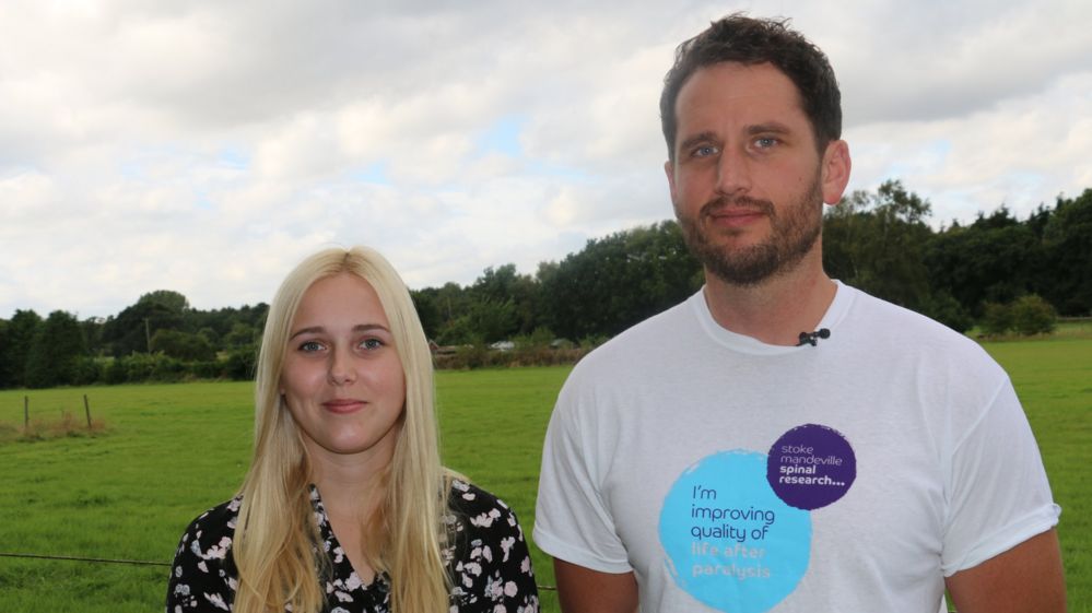 Kate Hunter and Adam Hill