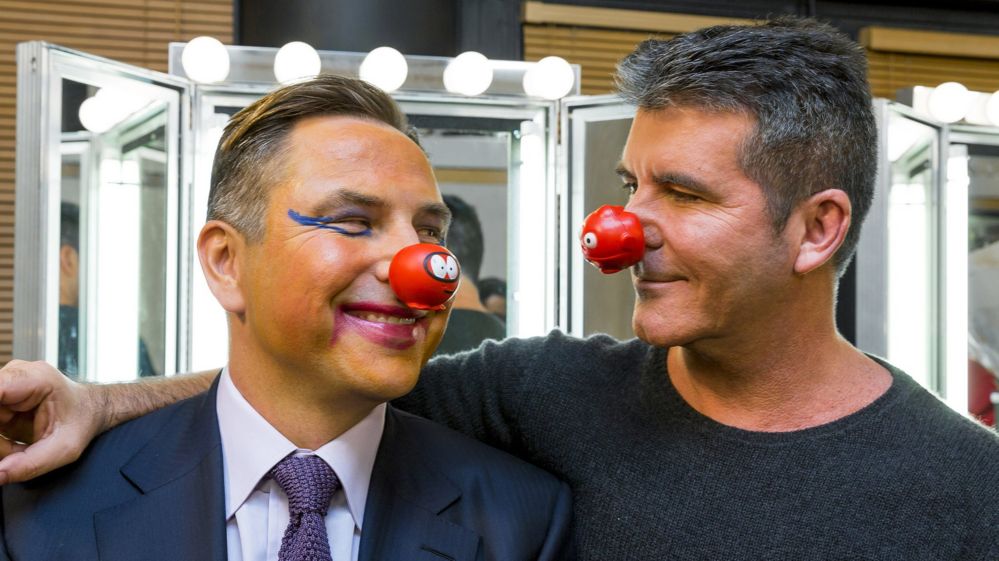 David Walliams and Simon Cowell