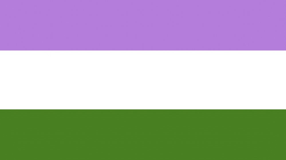 Green White Purple Black Flag Meaning