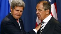 John Kerry and Sergei Lavrov