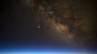 Milky way at dusk