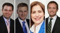 Left to right: Ed Argar; Chris Philip; Victoria Atkins; Tom Tugendhat