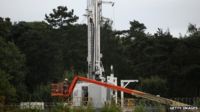 Cuadrilla drill site in Balcombe