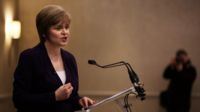 Nicola Sturgeon delivered her address to the Scottish Council for Development and Industry (SCDI)
