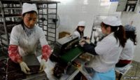 China factory workers