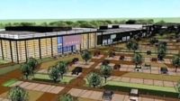 Artist's impression of Rushden Lakes development