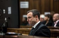Oscar Pistorius on trial in Pretoria, South Africa, 1 July
