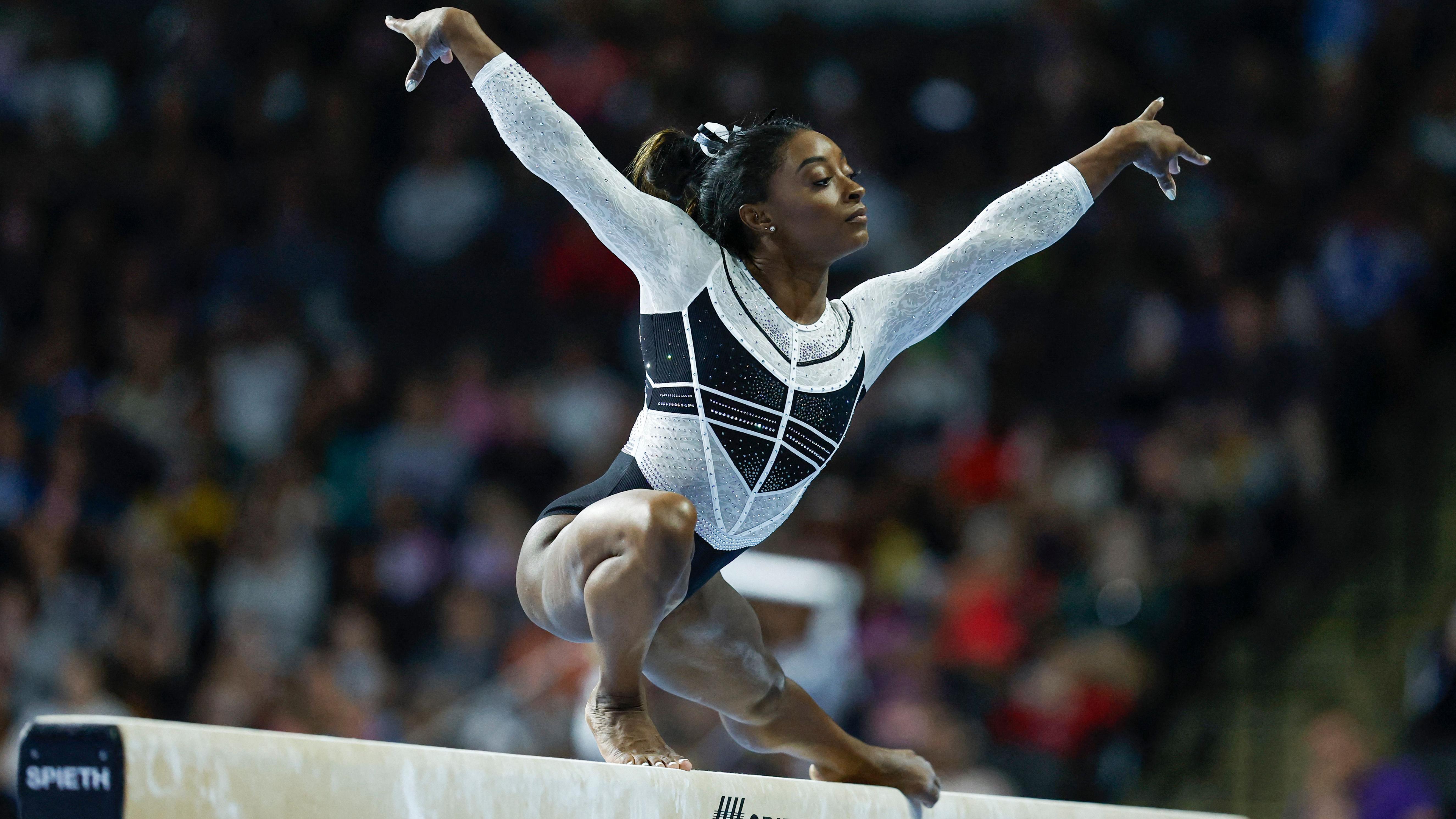 La Campeona Ol Mpica Simone Biles Brilla En Su Regreso A Las