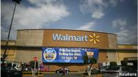 Frente de una tienda de Walmart