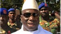 Yahya Jammeh, presidente de Gambia