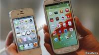 Galaxy S3 y el iPhone 4S