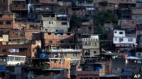 Barrio pobre en Caracas