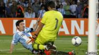 Messi con la selección