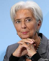 Christine Lagarde, directora del FMI y exministra de Finanzas de Francia