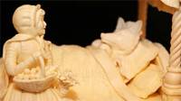 escultura de mantequilla