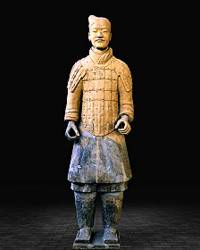 Guerrero de terracota Foto Xia Juxian