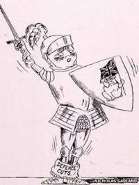 Dibujo de Nicholas Garland