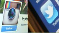 Twitter y Instagram
