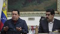 Chávez y Nicolás Maduro