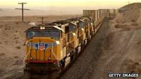 tren de carga en USA