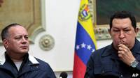 Diosdado Cabello junto a Chávez