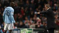 Balotelli y Mancini