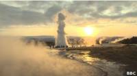 Manantiales de aguas termales en Islandia
