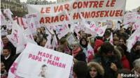 protesta en París