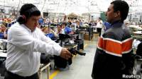 Prueba de chaqueta antibalas