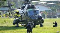 Helicóptero del ejército de Malasia