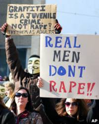 Protesto em Steubenville