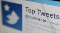 Tela de Twitter (BBC)