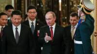 Ông Tập Cận Bình và Putin
