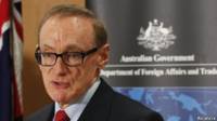 Ngoại trưởng Úc Bob Carr