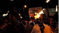 Protest against electricity price hike (file photo)