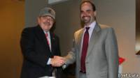 Ex-presidente Lula e Michael Greenspon, do 'New York Times'