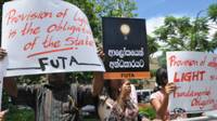 Protest against electricity price hike