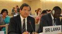 Ravinatha Aryasinghe at UNHRC