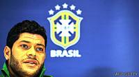 Hulk, jugador de la selección nacional de Brasil