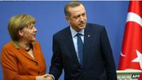 Merkel y Erdogan
