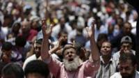 Marchas en defensa de Morsi