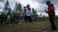 Ысыах в Якутии. Фото Ивана Дементиевского