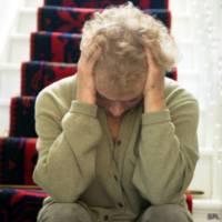 Mujer deprimida