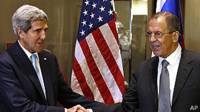 John Kerry y Sergei Lavrov