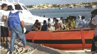Abimukira bageze ku kirwa cya Lampedusa