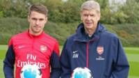 Aaron Ramsey da Arsene Wenger