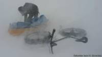 Tormenta de nieve en Groenlandia
