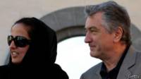 Sheija al-Mayassa y Robert De Niro