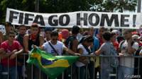 Protestas en Brasil