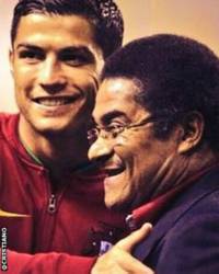 Cristiano Ronaldo y Eusebio